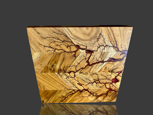 Australian-made resin chopping board, handcrafted in Bairnsdale by Fractal Flow Designs. Premium serving board for cheese, charcuterie, and grazing platters, ideal for gifting and special events