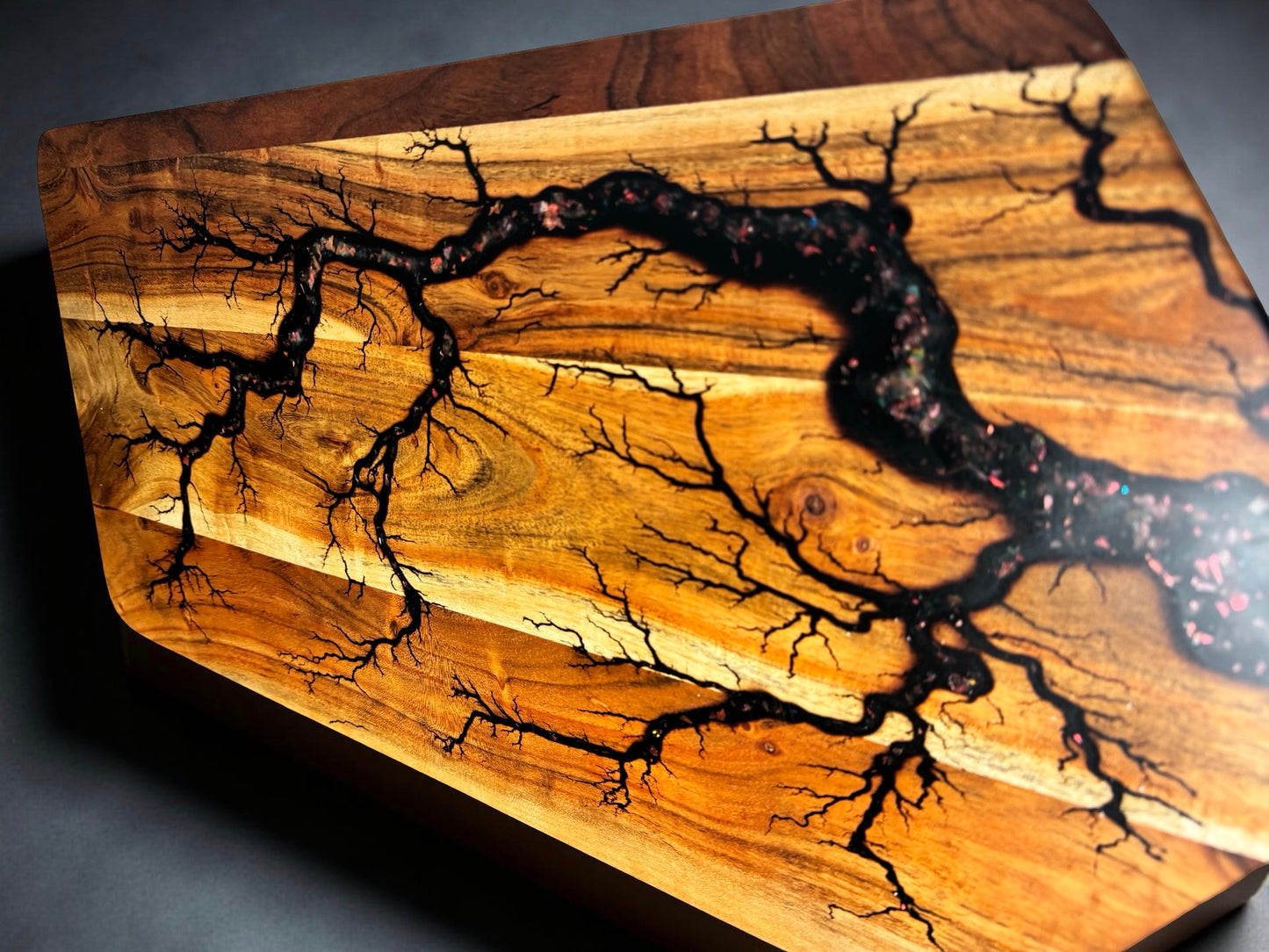 Premium large serving paddle resin boards Australia artisan made for cheese and grazing spreads