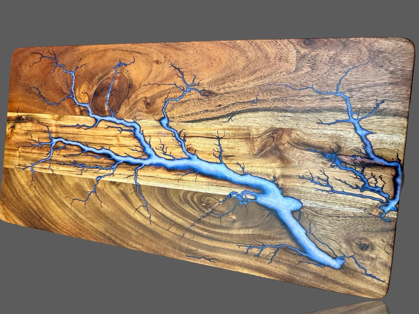 Australian-made resin serving board with bold artisan design, perfect for entertaining and gifting