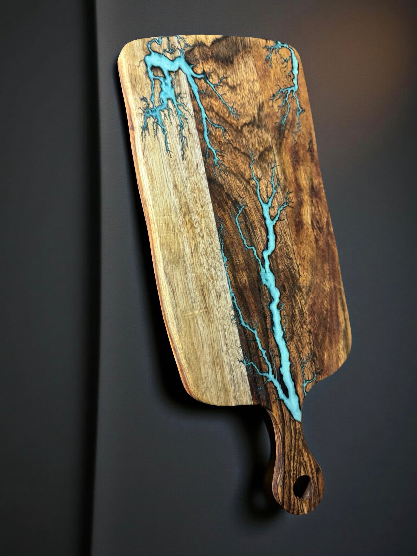 Australian made timber resin cheese board perfect for entertaining and gifts