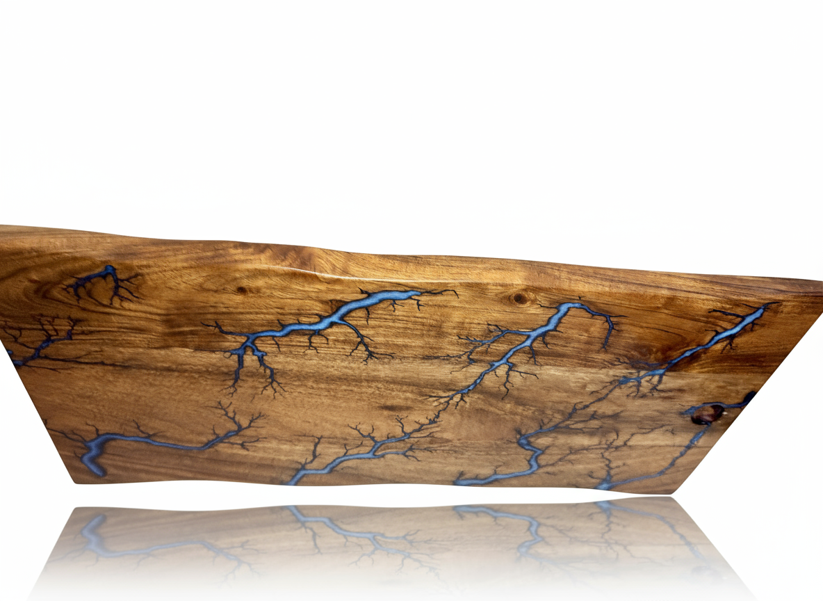 Luxury resin charcuterie gift board with natural live edge timber, handcrafted in Victoria, Australia. Perfect for cheese, grazing platters, BBQ, and special occasion gifting. Unique resin art board.