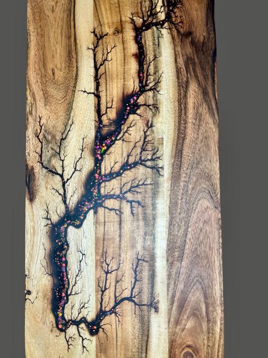 East Gippsland Victoria artisan serving board – Resin Boards Australia - timber and resin design, handcrafted for charcuterie, grazing platters, and upscale dining occasions