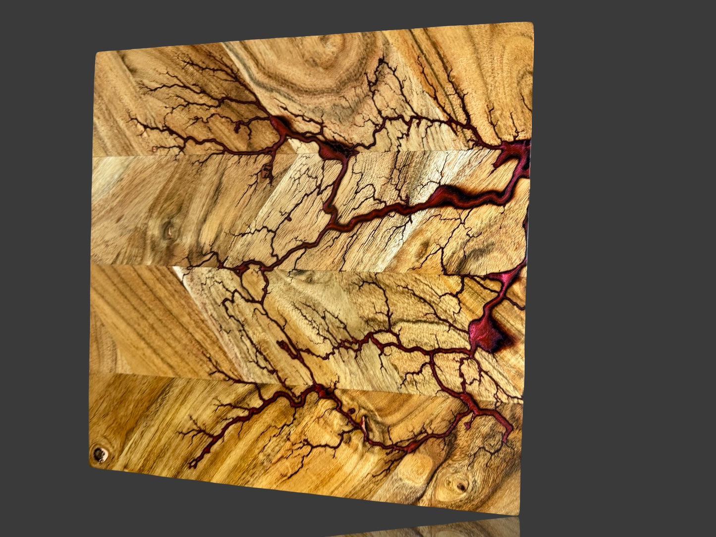 Luxury resin chopping board by Fractal Flow Designs, handcrafted in Bairnsdale. Premium Australian timber platter ideal for charcuterie spreads, birthdays, and corporate gifts.