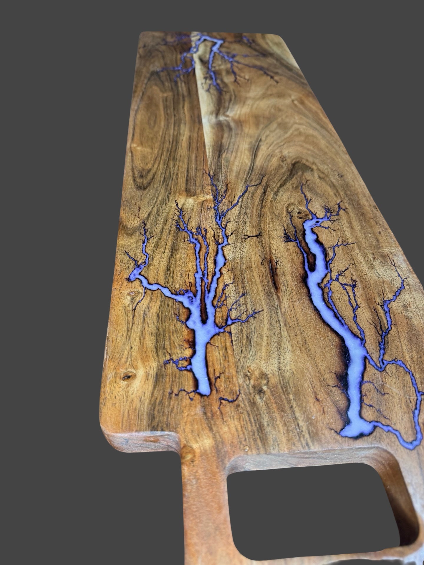 Artisan charcuterie board by Fractal Flow Designs – premium Australian hardwood resin serving board with fractal burning. Ideal for cheese, grazing, and charcuterie platters. Handcrafted in Bairnsdale Victoria, perfect for weddings, birthdays, housewarmings, and corporate gifts.