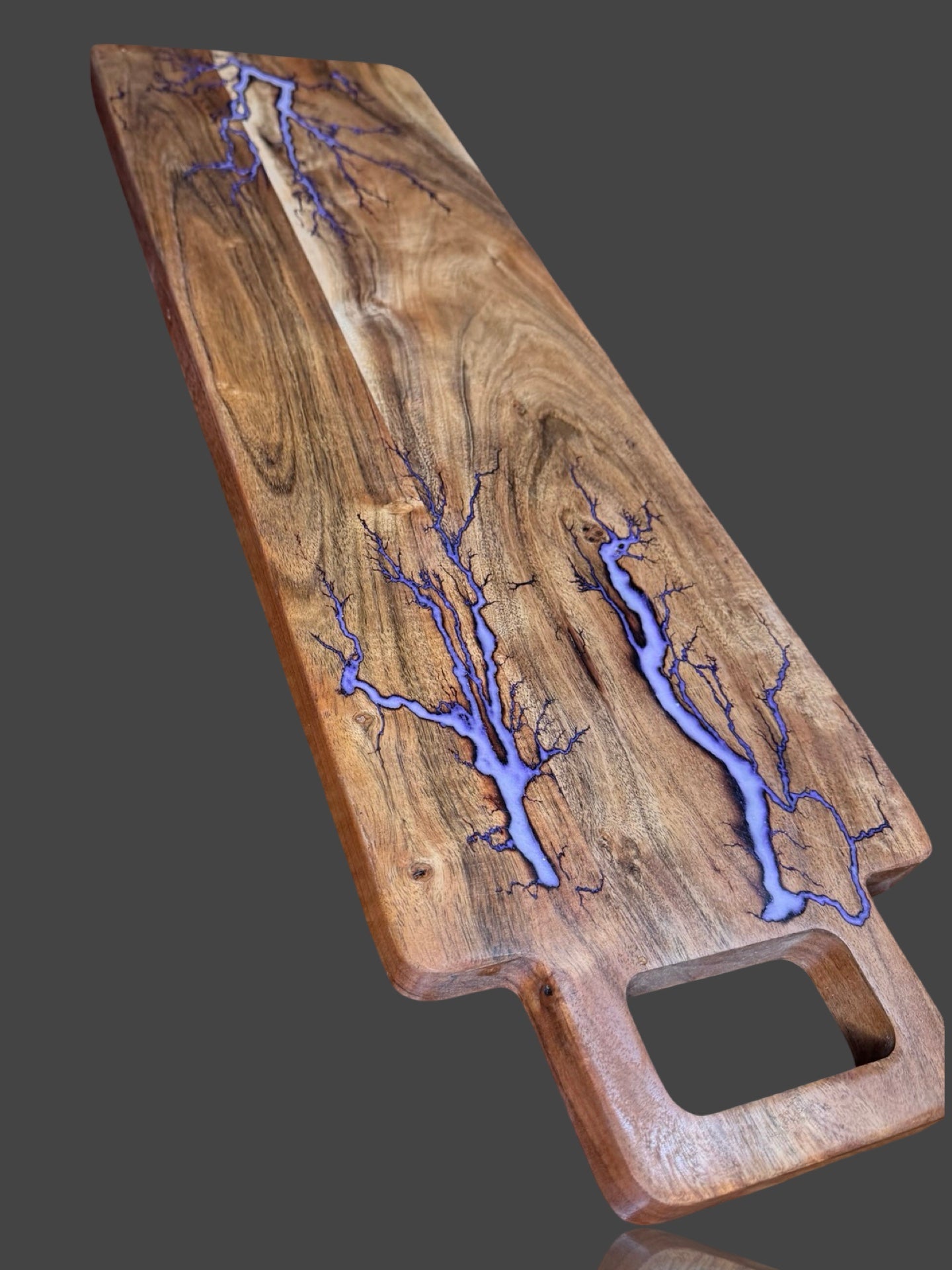 Luxury resin charcuterie board from Fractal Flow Designs – handcrafted from Australian hardwood with fractal burning. Premium artisan platter for cheese, grazing spreads, and entertaining. Perfect wedding, anniversary, or birthday gift, made in Bairnsdale Victoria.