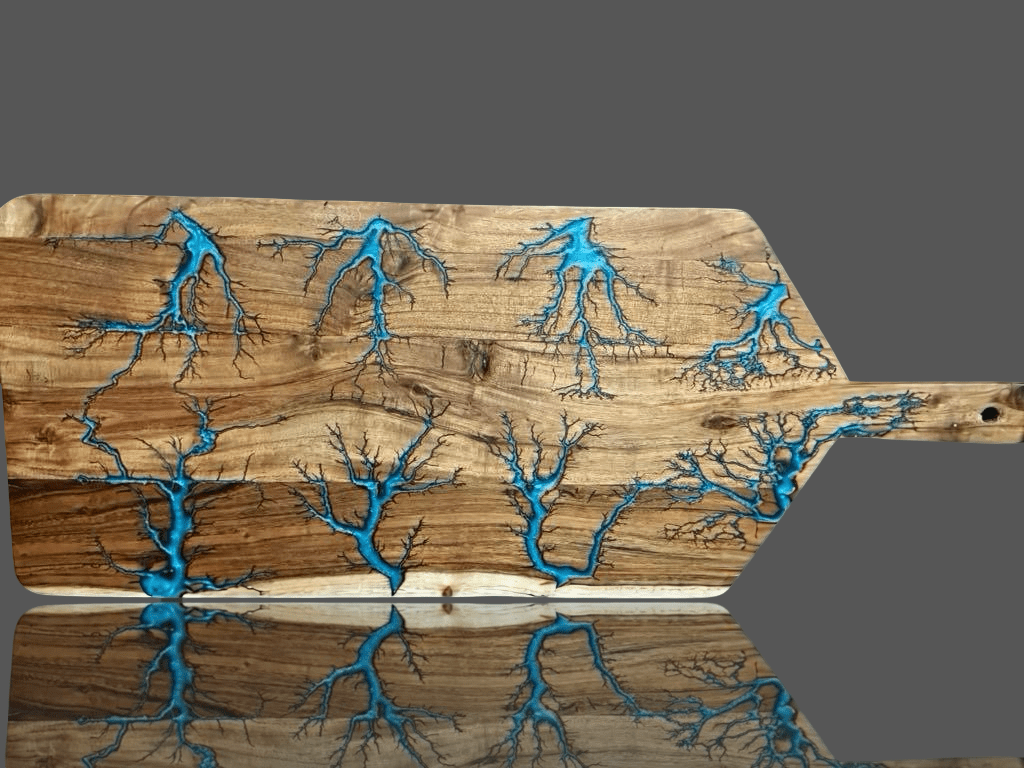 Luxury large resin grazing paddle board from Fractal Flow Designs – premium Australian resin boards for weddings, anniversaries, birthdays, corporate gifting, and next-level grazing presentations.
