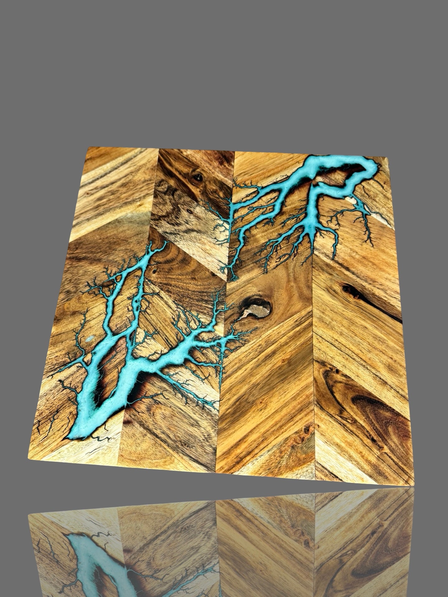 Best Resin Boards Australia — handcrafted chopping board by Fractal Flow Designs - perfect for charcuterie - food prep and kitchen display