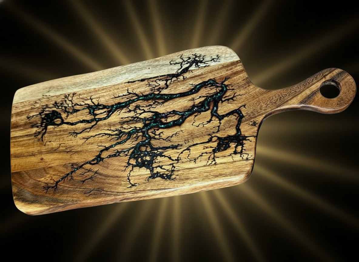 Premium resin cheese paddle board – East Gippsland handcrafted timber