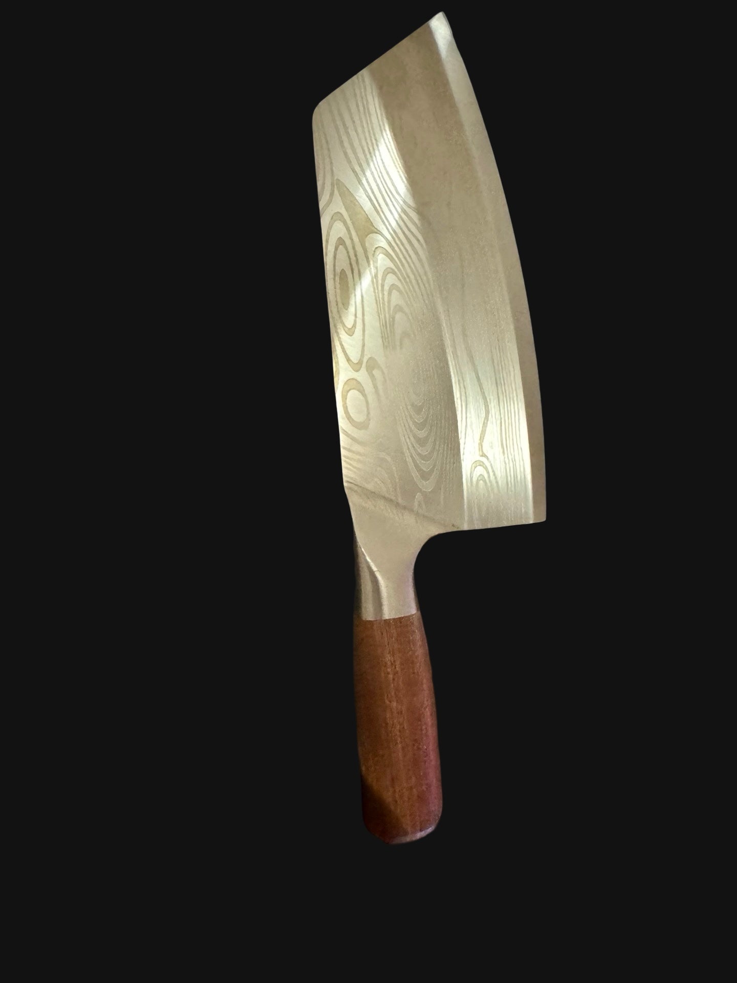 Handcrafted Japanese forged cleaver – folded steel blade with sharp edge, premium meat and vegetable cutting knife Australia.