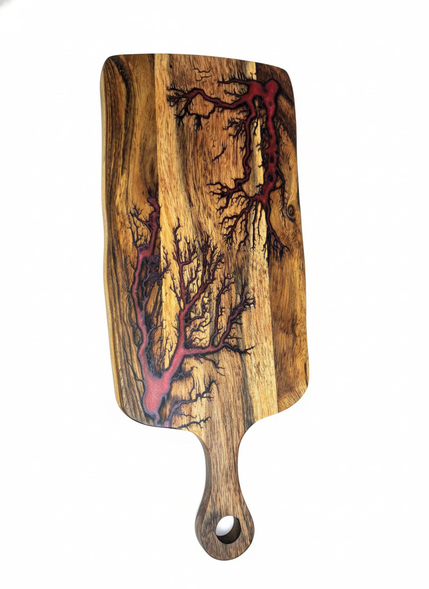 Handcrafted resin cheese board perfect for entertaining charcuterie and Australian kitchen styling