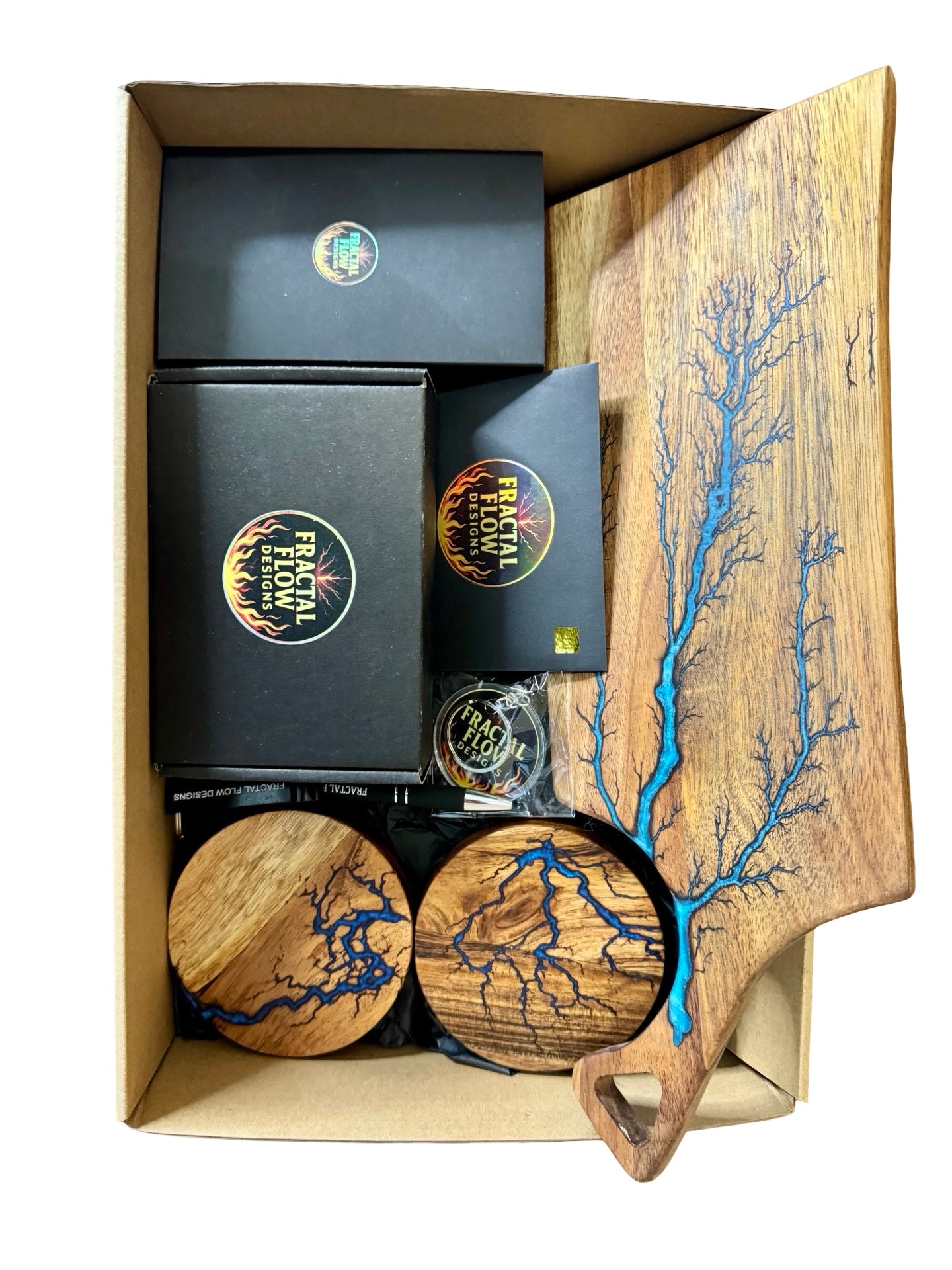 Resin cheese board and accessories boxed gift set East Gippsland Australia