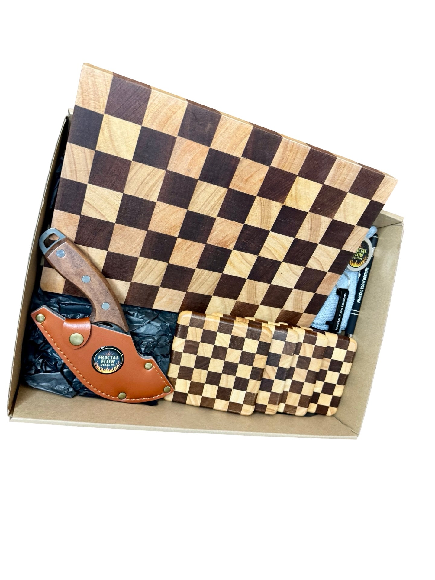 Premium resin cheese board gift box Australian timber craftsmanship