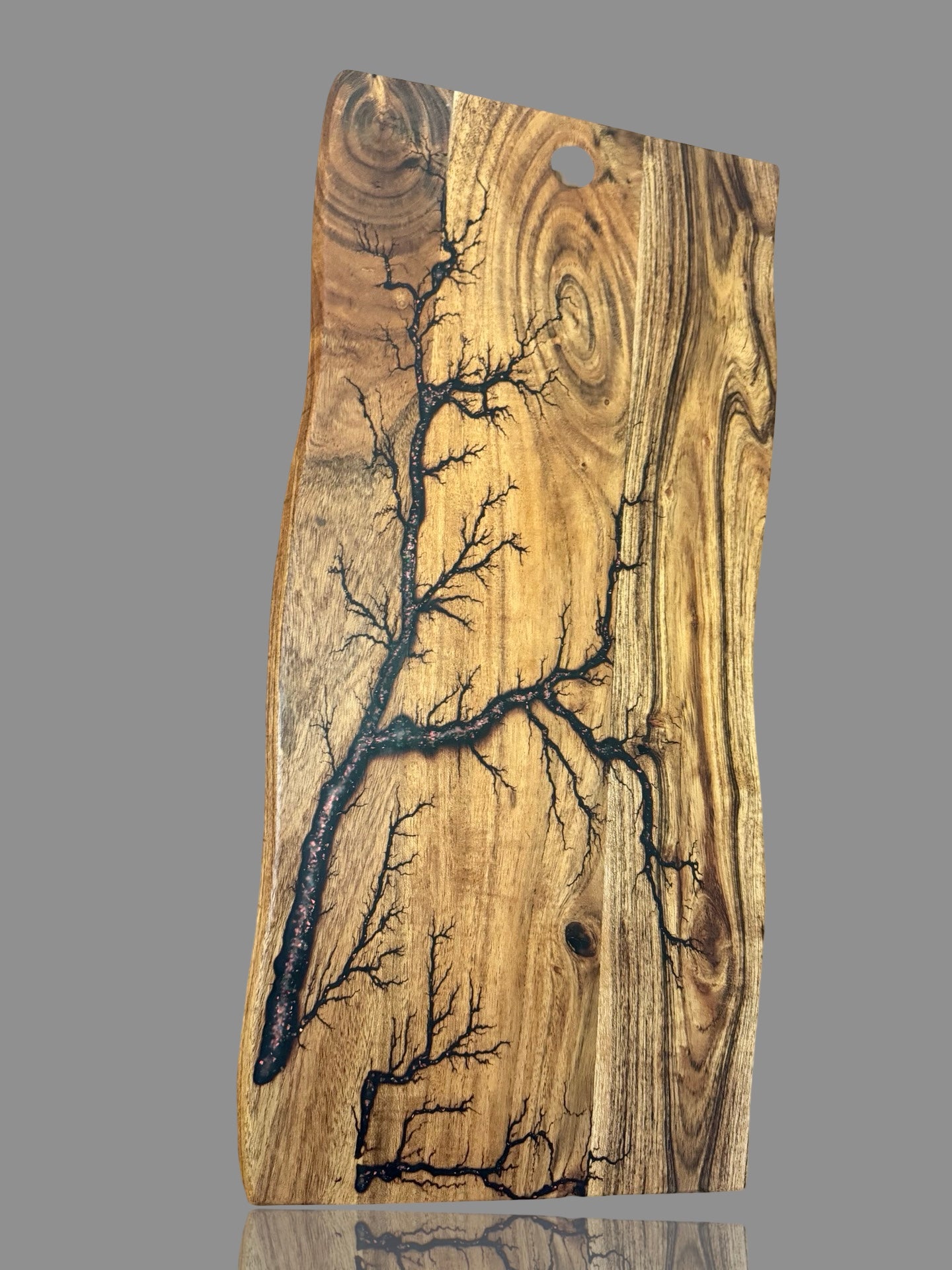 Luxury Australian resin live edge serving board | Premium handmade timber platter ideal for weddings, gifts and entertaining