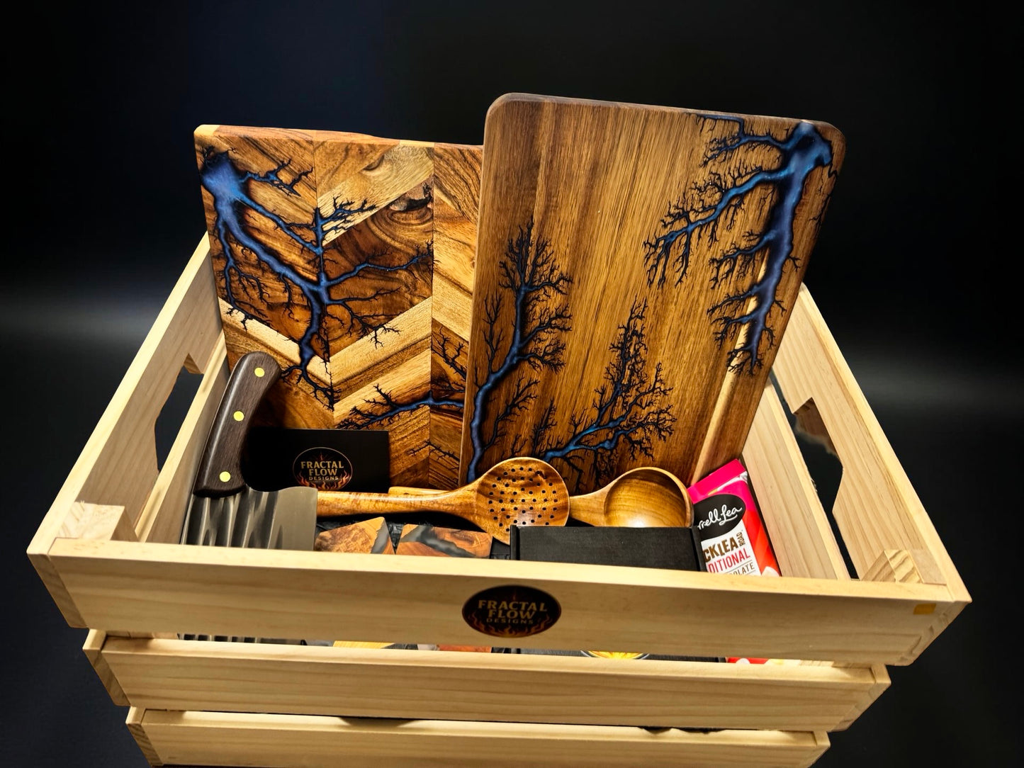 Handcrafted charcuterie gift hamper made in Victoria Australia