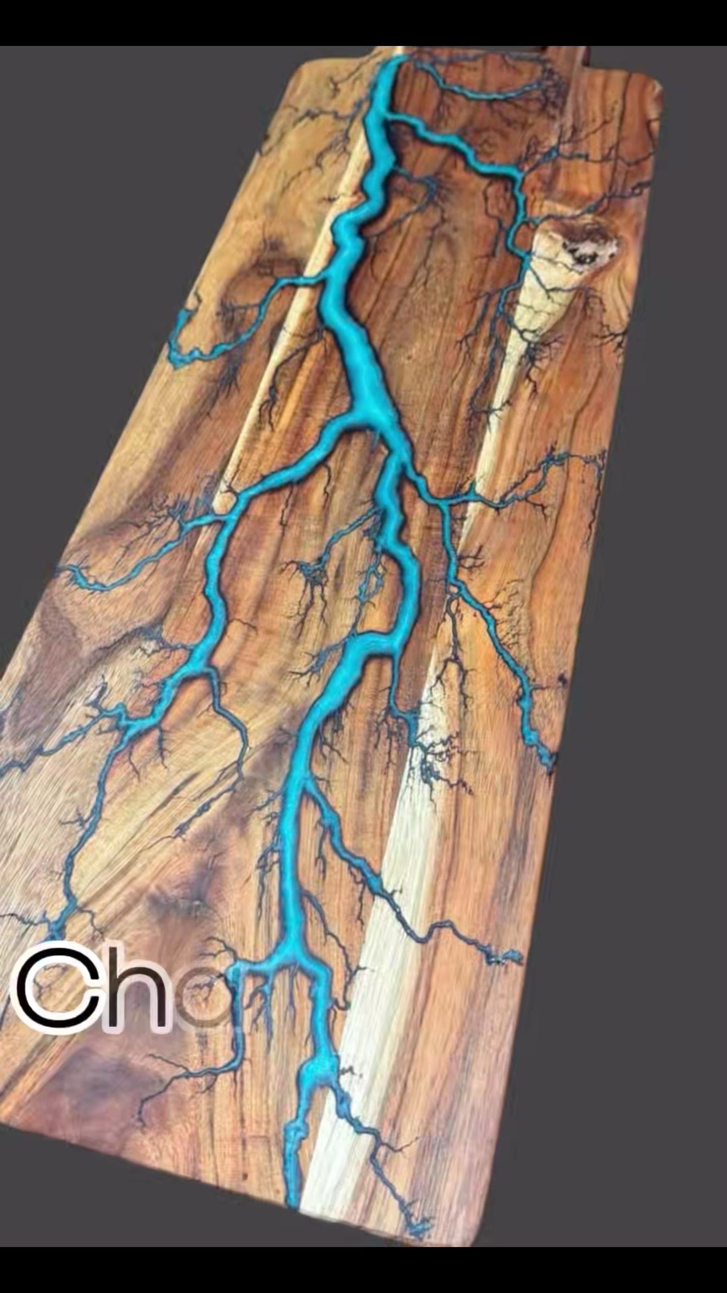 Luxury resin charcuterie board by Fractal Flow Designs – handcrafted Australian hardwood with fractal burning. Premium timber serving platter for cheese, grazing, and charcuterie. Made in Bairnsdale Victoria, ideal artisan gift for weddings and birthdays.