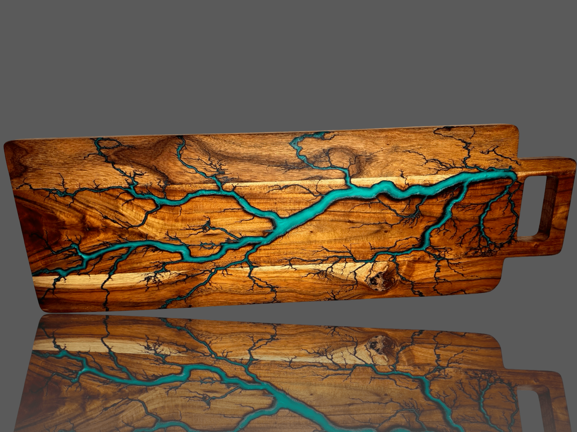 Resin grazing platter – one-of-a-kind Australian timber serving board for cheese, charcuterie and entertaining