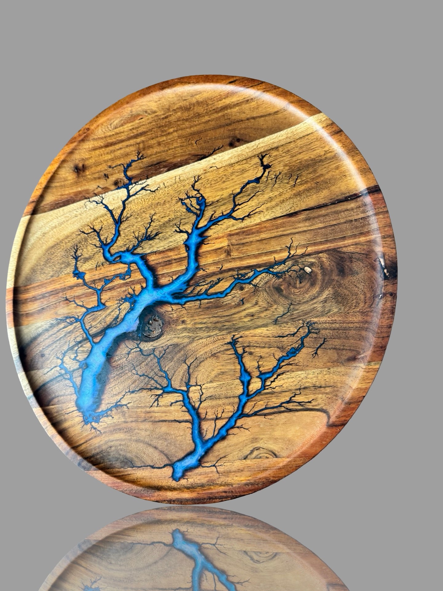 Australian-made resin entertaining platter handcrafted by Fractal Flow Designs — premium design for stylish home dining