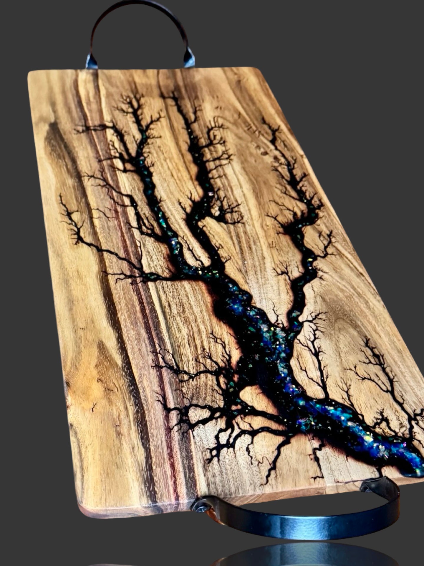 Luxury Australian timber serving board with resin inlay | Perfect gift for weddings, birthdays, housewarmings