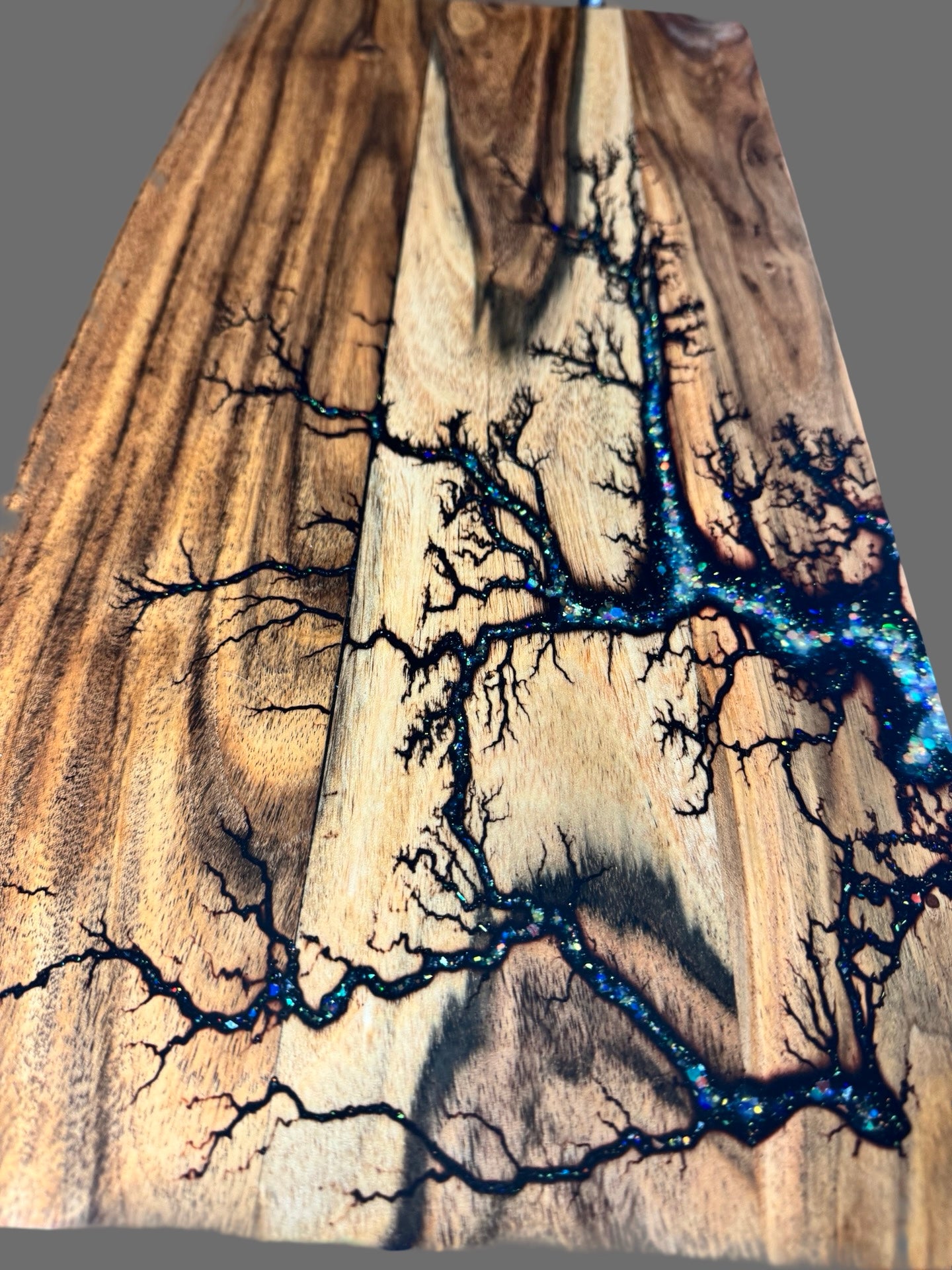 Australian resin charcuterie and serving tray by Fractal Flow Designs — premium resin boards for gifting, entertaining, and home styling. Handcrafted from sustainable timber