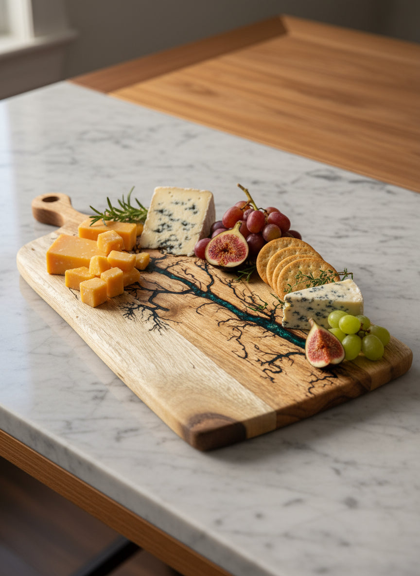 Fractal Flow Designs resin paddle – premium Australian-made board