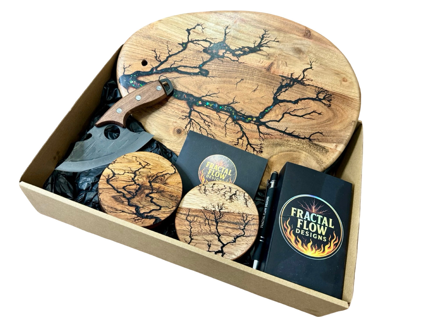 Resin and timber cheese board gift box for weddings birthdays and housewarmings Australia