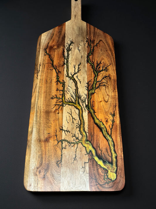 Australian made large paddle board ideal for grazing charcuterie and premium kitchen styling