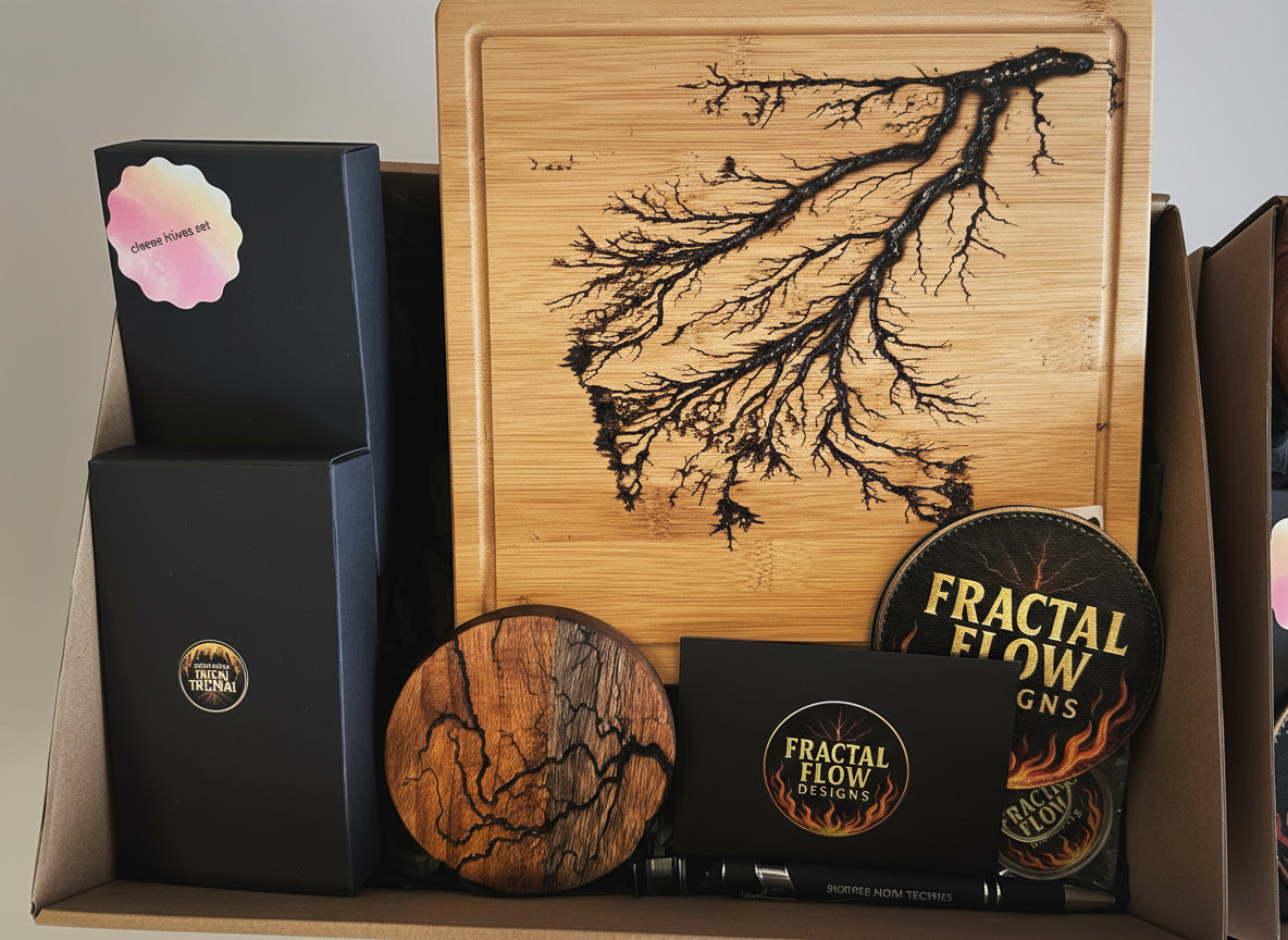 Artisan cheese gift hamper featuring resin serving board, timber accessories, and premium board care kit, perfect luxury gift for weddings and anniversaries.