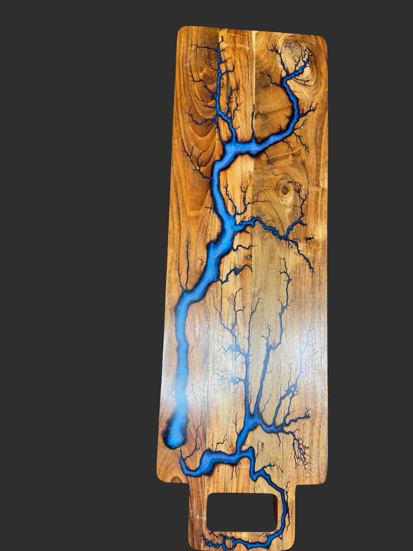 Australian-owned and made resin charcuterie serving board by Fractal Flow Designs