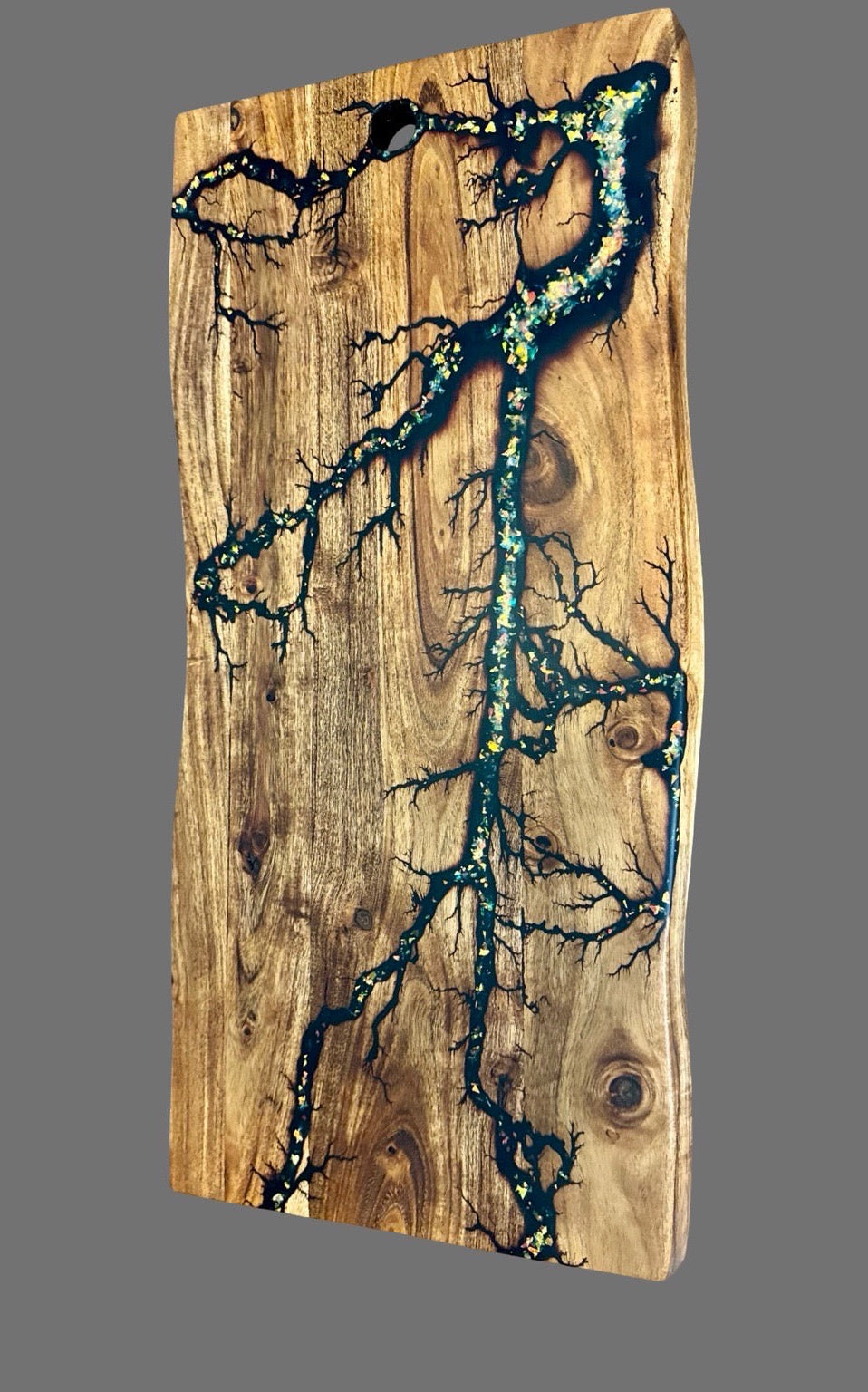 live edge resin serving boards-Australia – artisan charcuterie and grazing platter from East Gippsland Victoria.