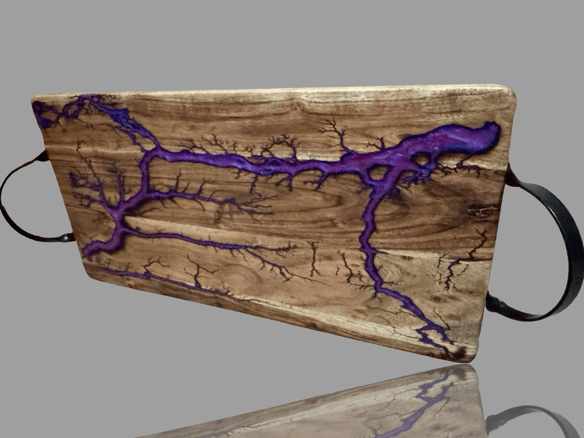 Australian-made resin serving board crafted in Bairnsdale, Victoria by Fractal Flow Designs. Premium hardwood grazing platter with resin inlay, designed for charcuterie, cheese boards, and showstopping gifts, shipped Australia-wide