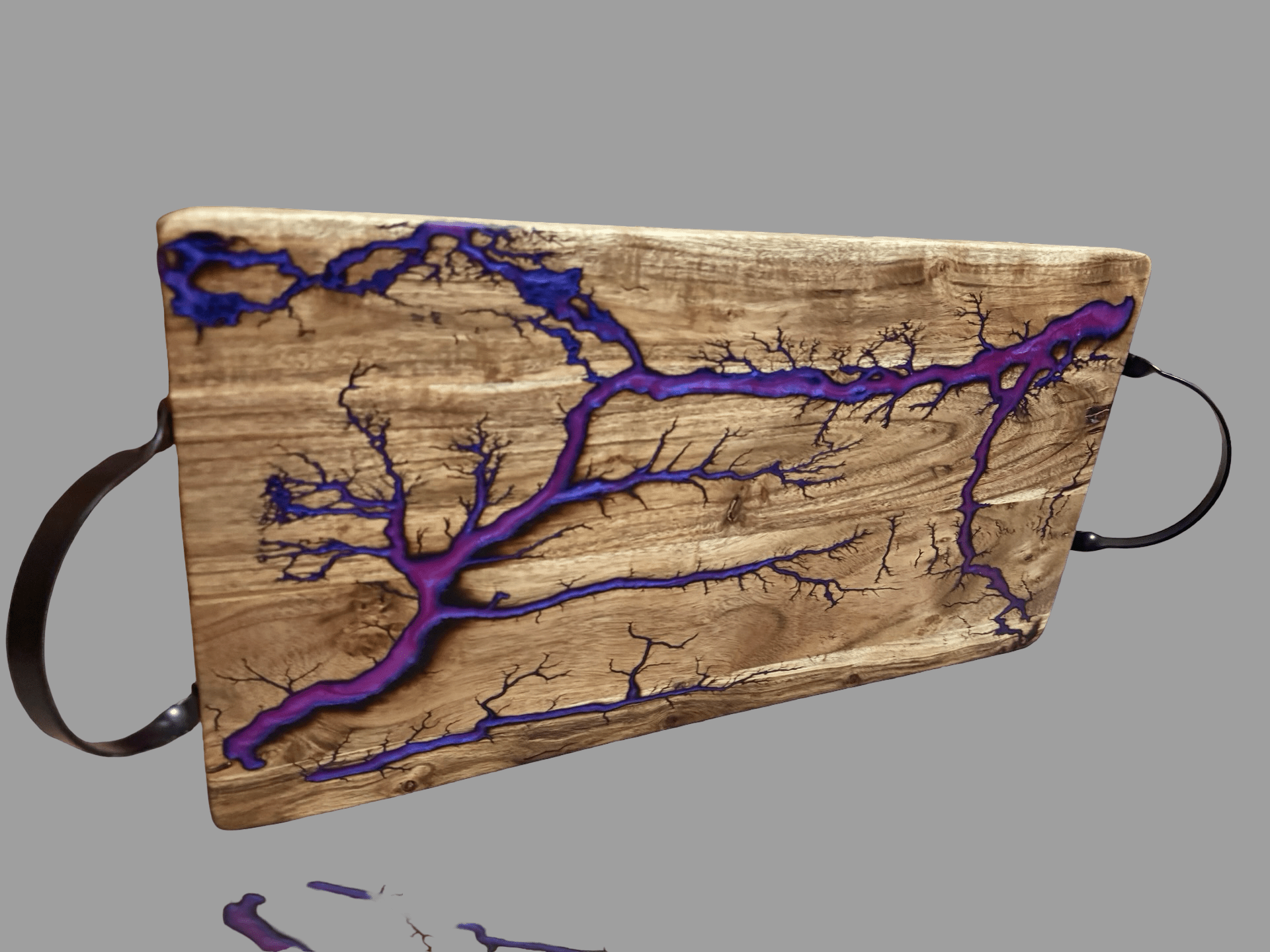 Resin serving board handcrafted by Fractal Flow Designs in Bairnsdale. Premium Australian hardwood with unique resin inlay, ideal for cheese lovers, grazing tables, or charcuterie spreads. The perfect Australian-made gift board